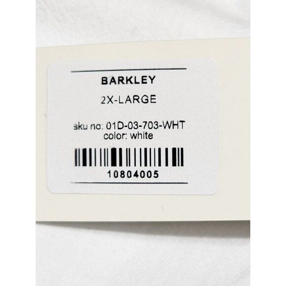 FIVE FOUR Men's 2XL NWT Long Sleeve White Dress Shirt - Picture 11 of 11